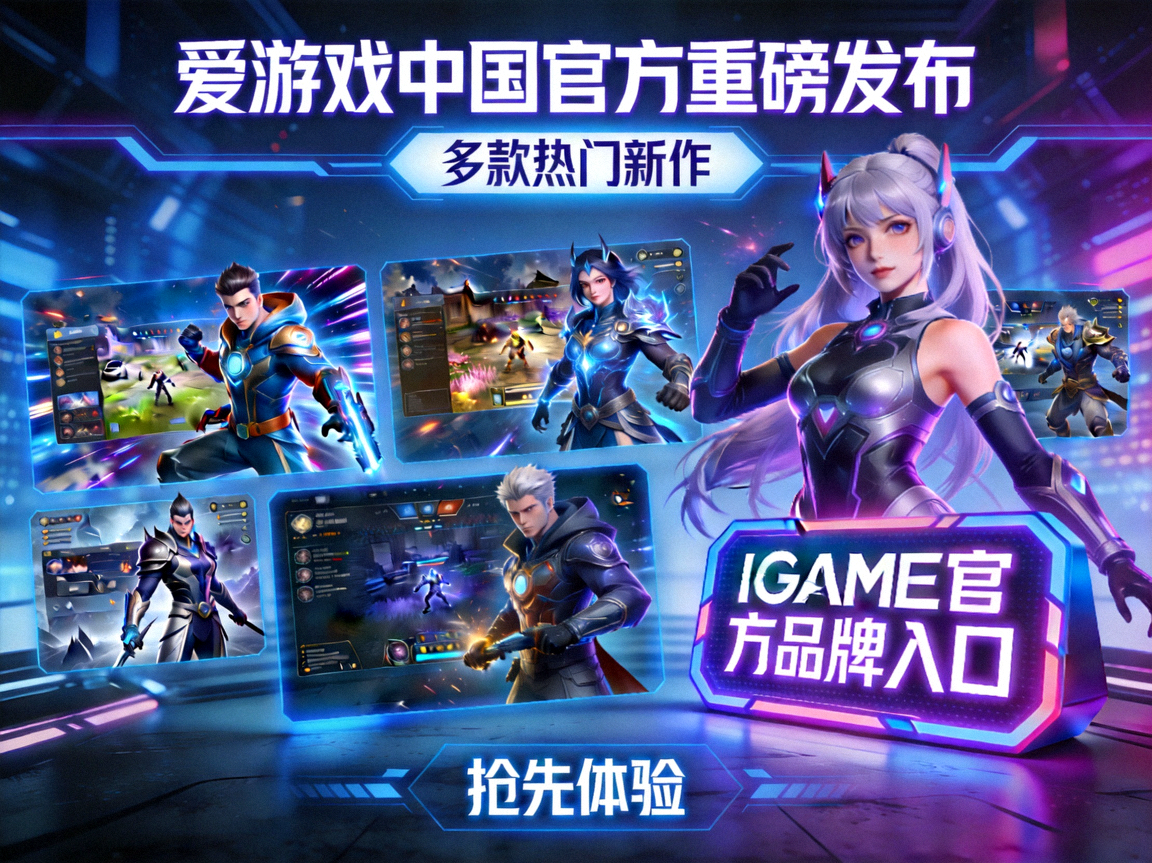 爱游戏中国官方重磅发布多款热门新作认准IGAME官方品牌入口抢先体验游戏展示